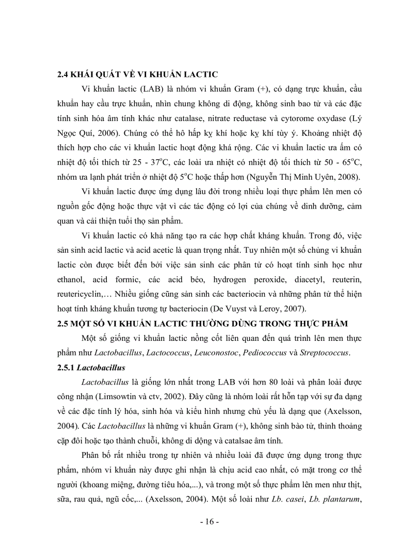 image for page Khảo sát khả năng sinh bacteriocin của vi khuẩn lactic phân lập trên nem chua