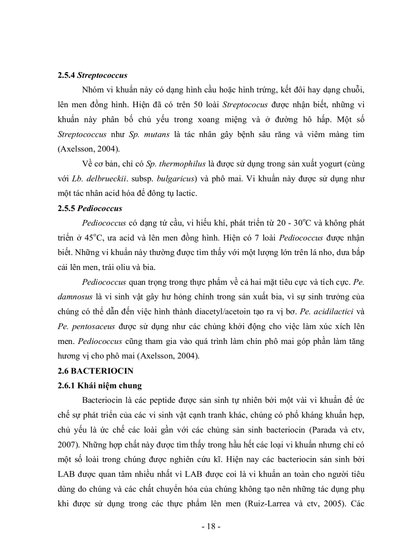 image for page Khảo sát khả năng sinh bacteriocin của vi khuẩn lactic phân lập trên nem chua
