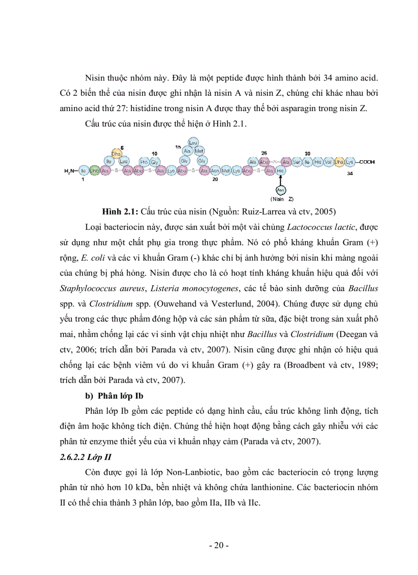 image for page Khảo sát khả năng sinh bacteriocin của vi khuẩn lactic phân lập trên nem chua