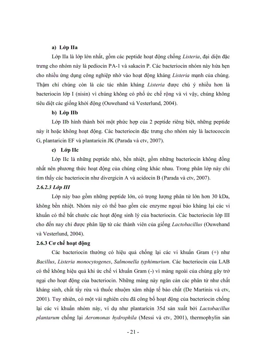 image for page Khảo sát khả năng sinh bacteriocin của vi khuẩn lactic phân lập trên nem chua