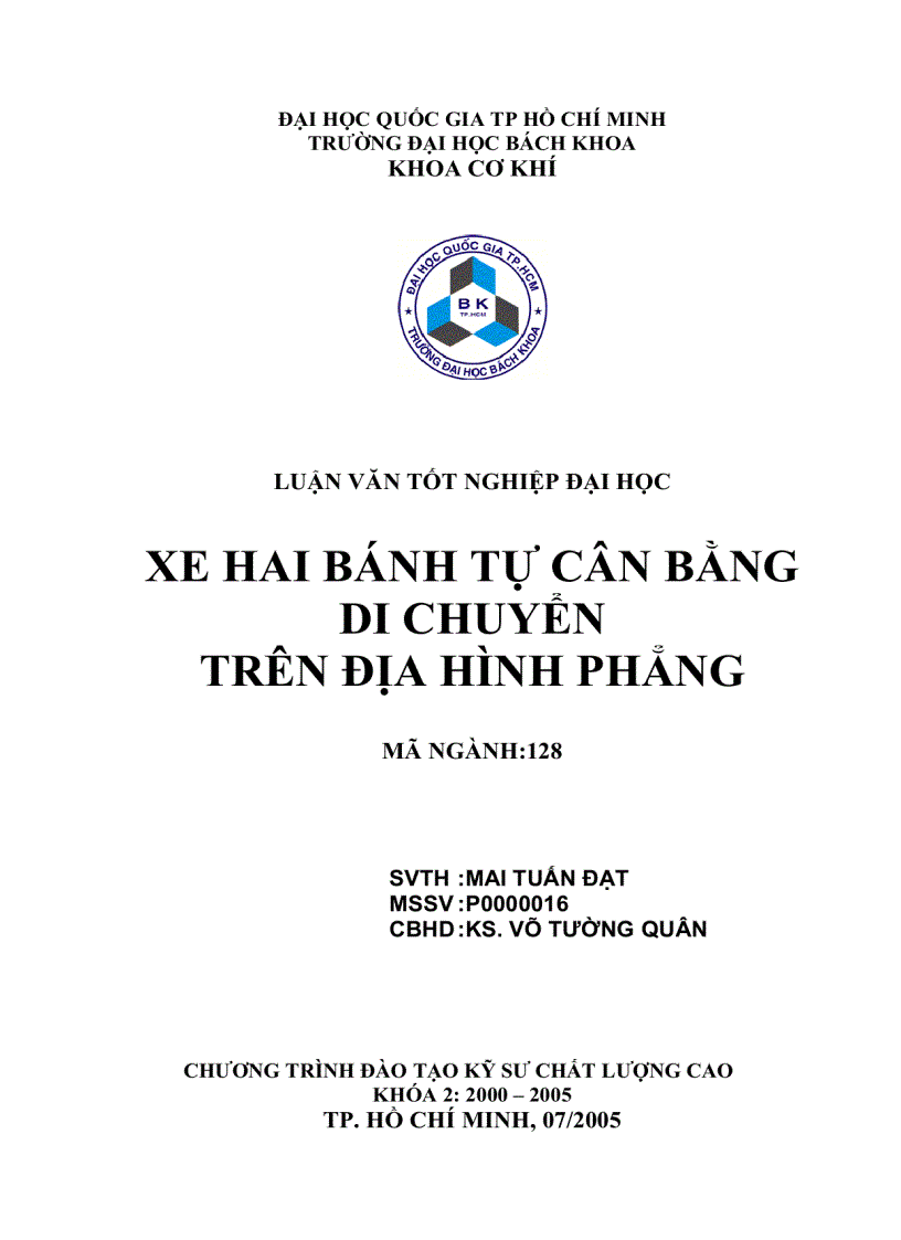 Xe hai bánh tự cân bằng di chuyển trên địa hình phẳng