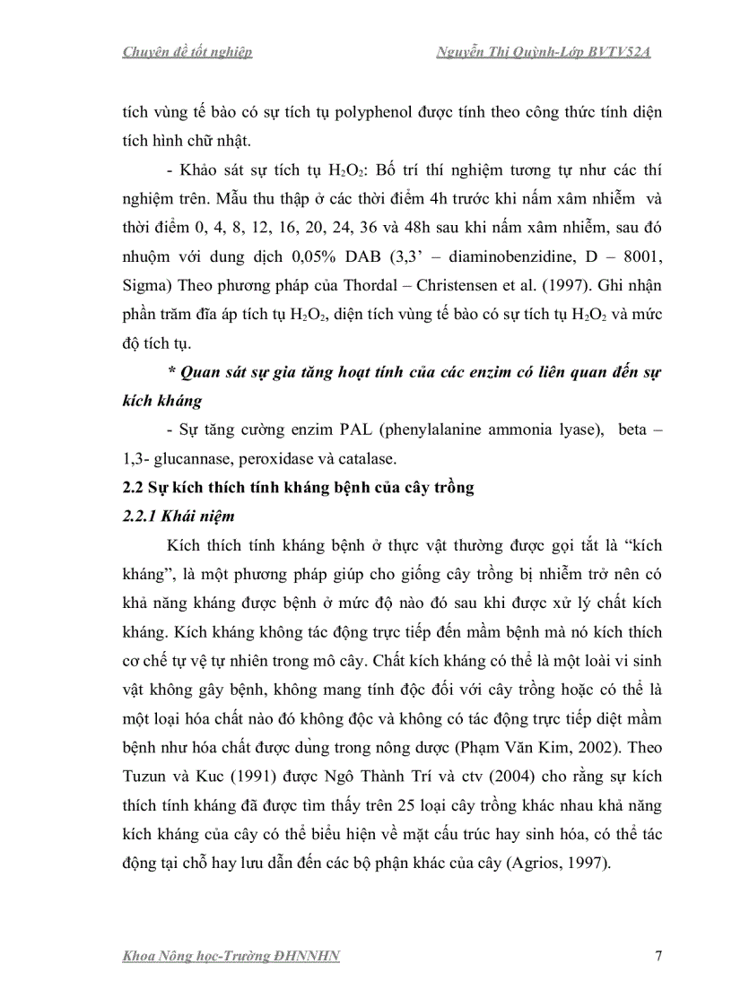 image for page Nghiên cứu ảnh hưởng của chất kích kháng phòng trừ nấm gây bệnh hại hạt giống lúa