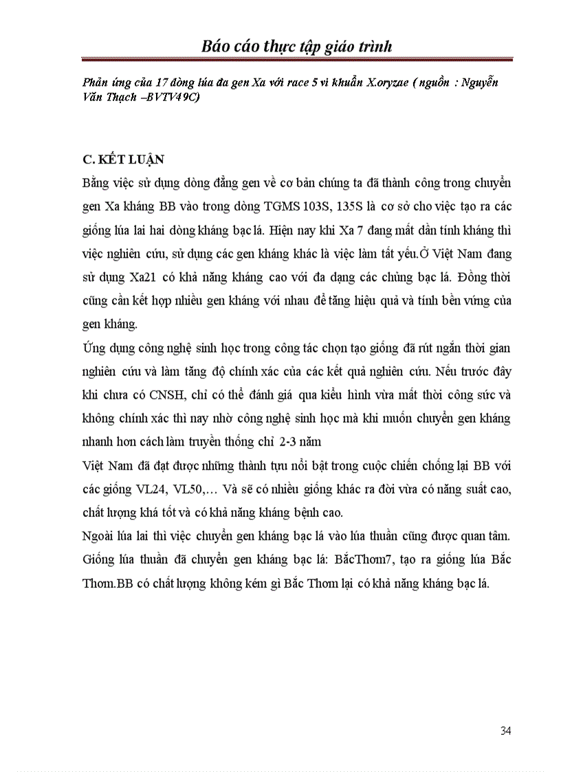 image for page Chọn tạo giống lúa kháng bạc lá trong hệ thống lúa lai hai dòng