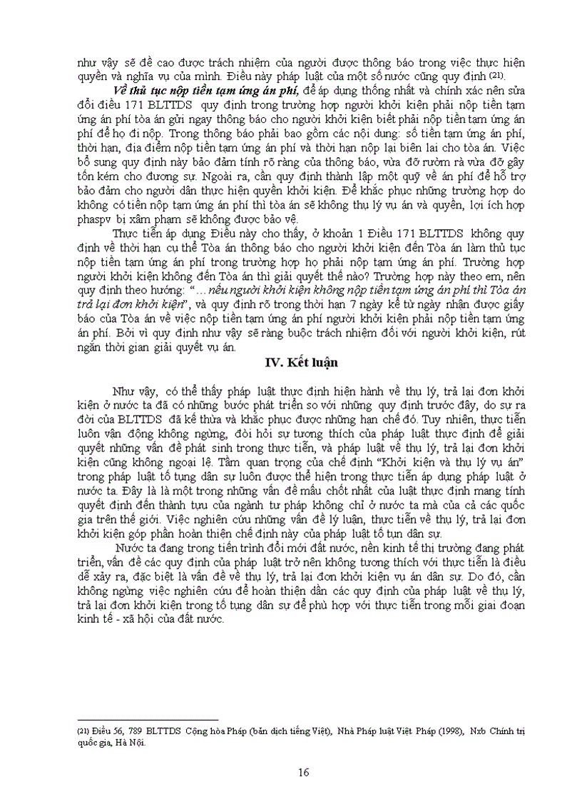 image for page Thụ lý trả lại đơn khởi kiện một số vấn đề lý luận và thực tiễn