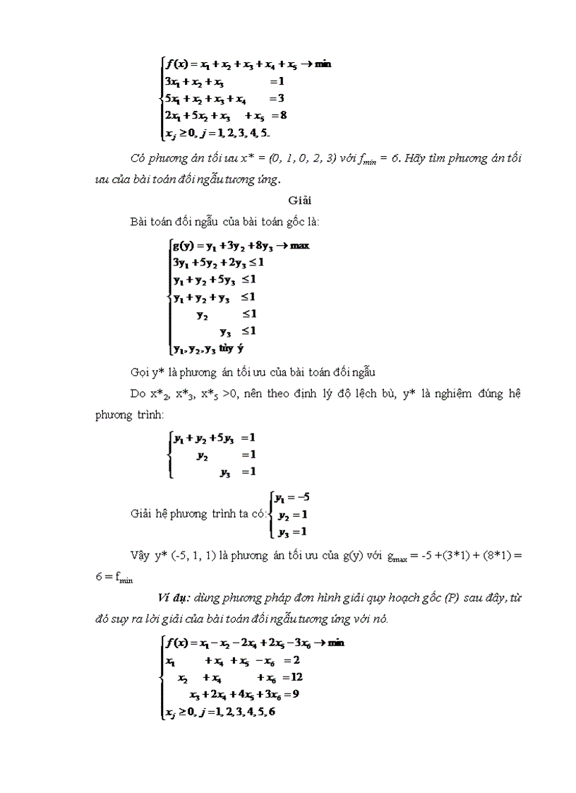 image for page Quy hoạch tuyến tính