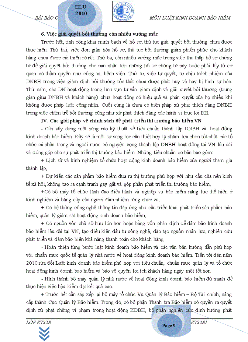 image for page Thị trường bảo hiểm việt nam thực trang và những thách thức phía trước để hội nhập phát triển và các giải pháp chính sách để giải quyết