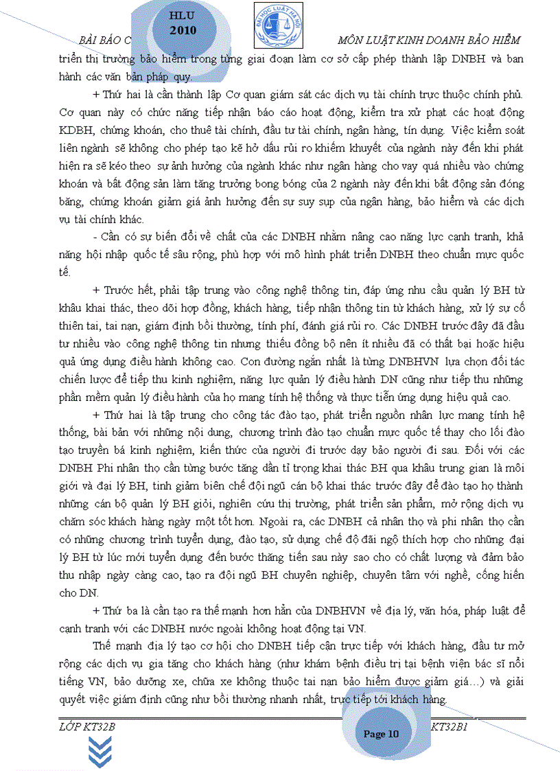 image for page Thị trường bảo hiểm việt nam thực trang và những thách thức phía trước để hội nhập phát triển và các giải pháp chính sách để giải quyết