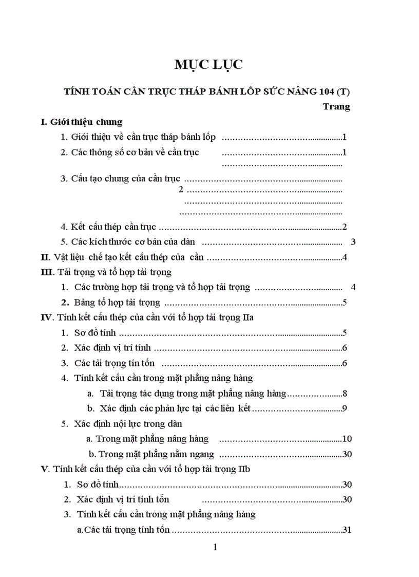 image for page Tính toán cần trục tháp bánh lốp sức nâng