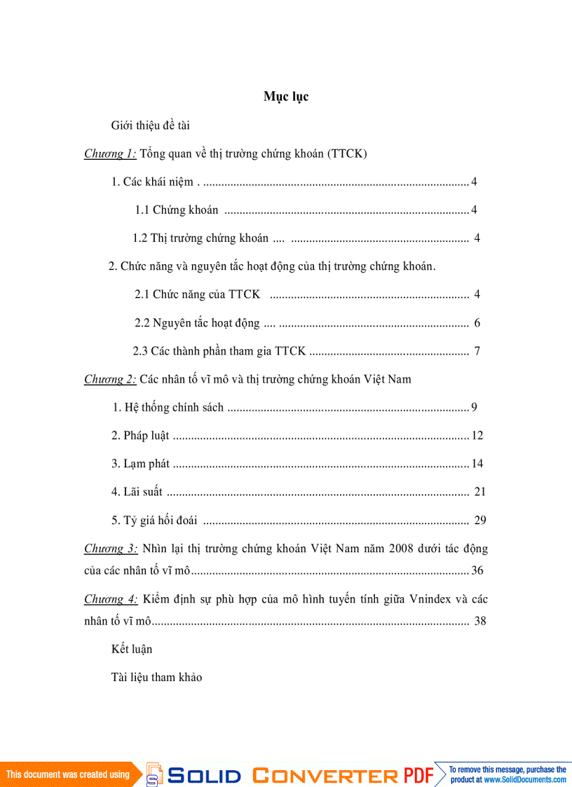 image for page Ảnh hưởng các nhân tố vĩ mô lên Thị trường chứng khoán Việt Nam