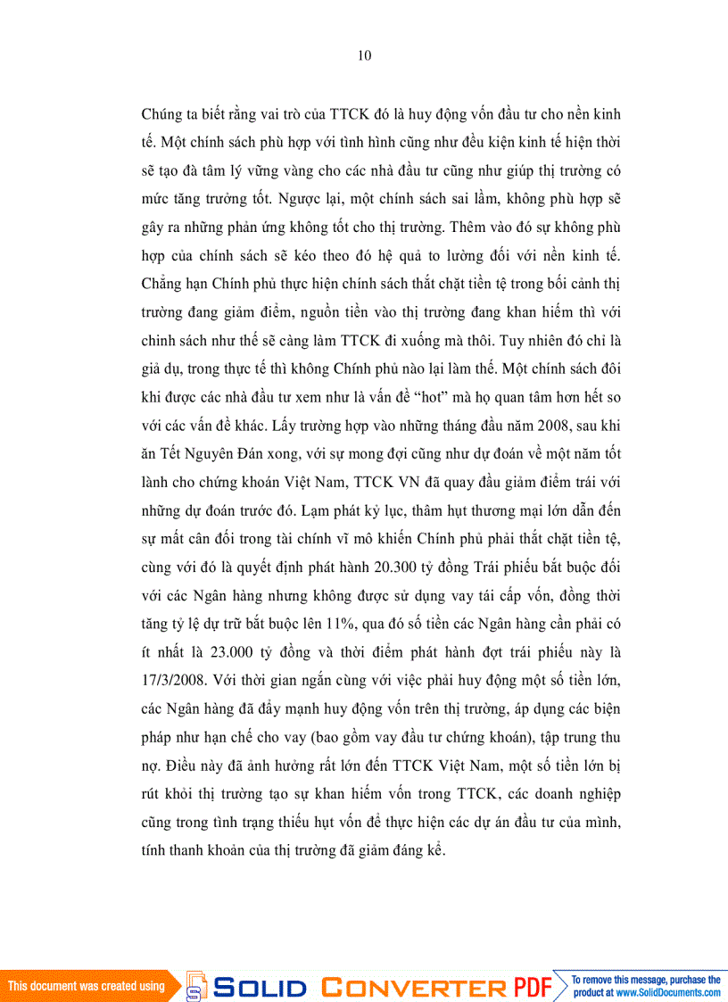 image for page Ảnh hưởng các nhân tố vĩ mô lên Thị trường chứng khoán Việt Nam