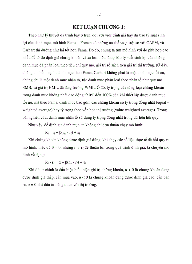image for page Ứng dụng các mô hình tài chính định giá danh mục đầu tư trên thị trường chứng khoán Việt Nam