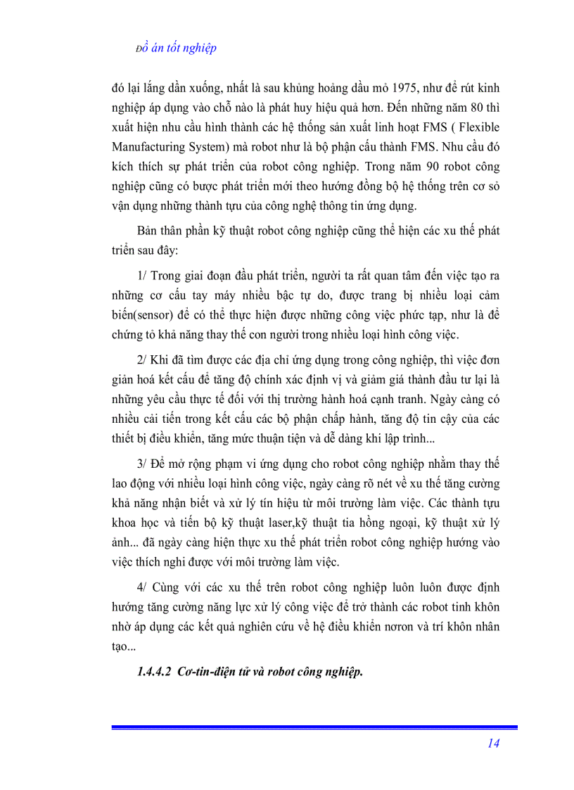 image for page Sử dụng PLC điều khiển hệ thông truyền động trong robot công nghiệp