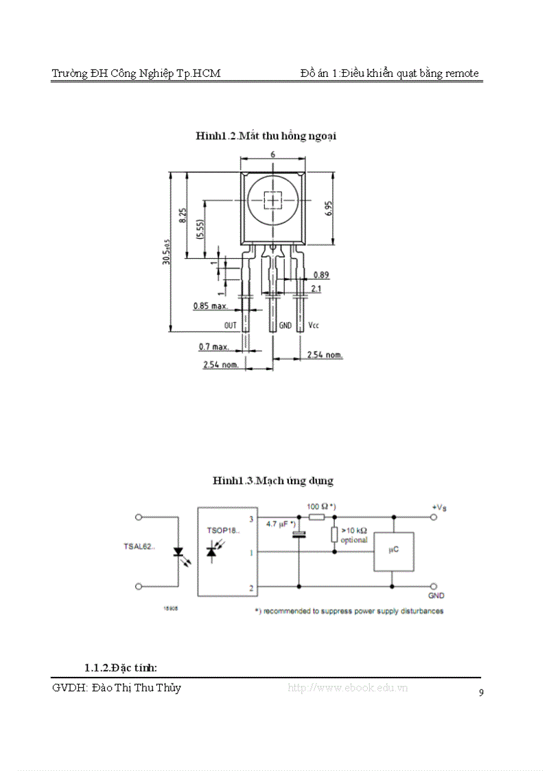 image for page Điều khiển quạt bằng remote