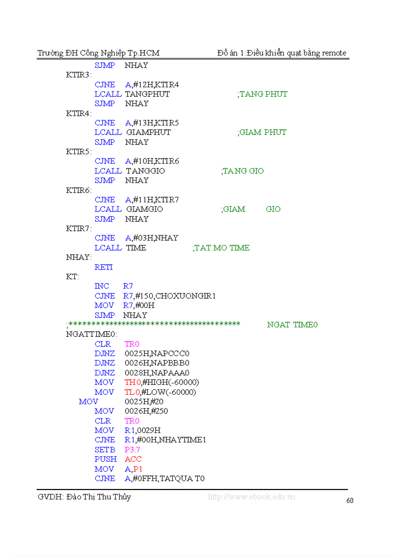 image for page Điều khiển quạt bằng remote