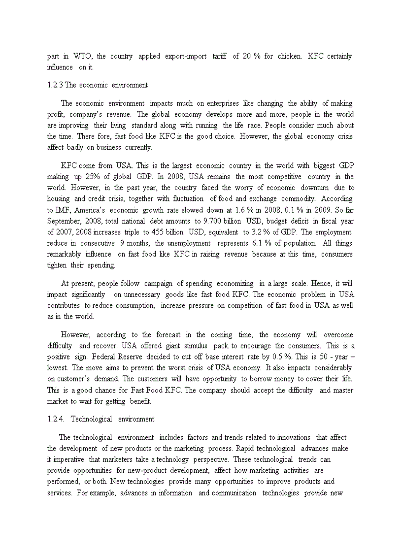 image for page International marketing KFC