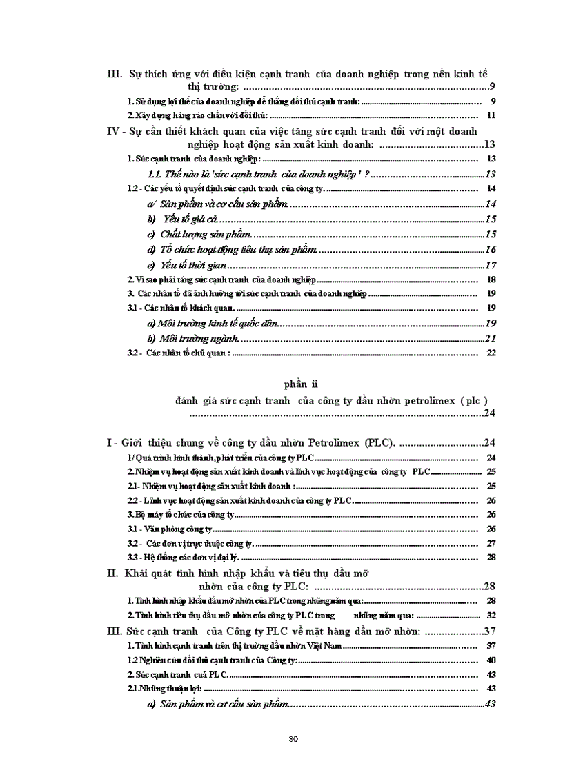 image for page Một số Giải pháp nhằm nâng cao khả năng cạnh tranh trong lĩnh vực kinh doanh dầu nhờn của công ty Dầu nhờn Petrolimex