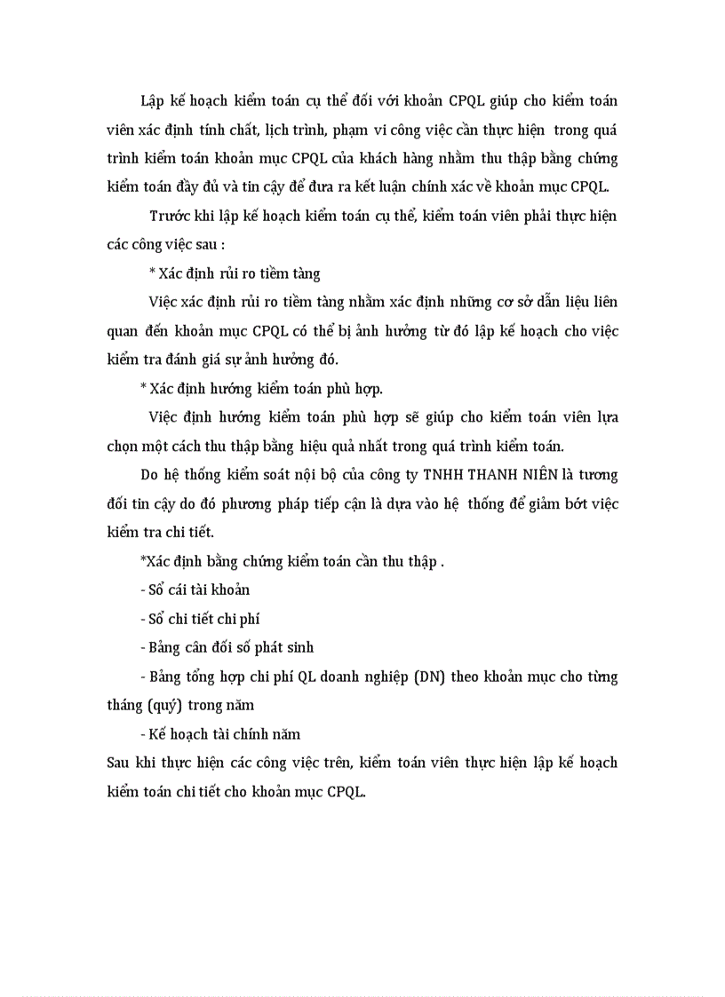 image for page KIểm toán khoản mục chi phí quản lý theo chương trình kiểm toán mẫu VACPA