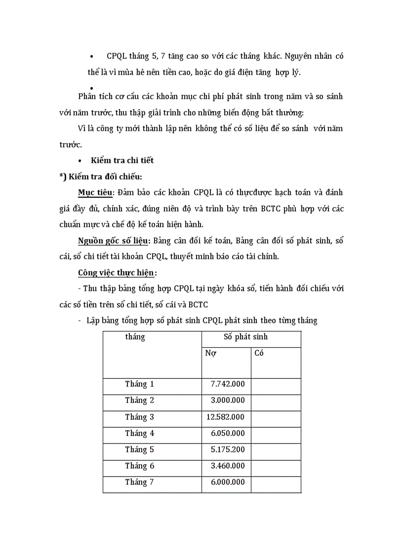 image for page KIểm toán khoản mục chi phí quản lý theo chương trình kiểm toán mẫu VACPA