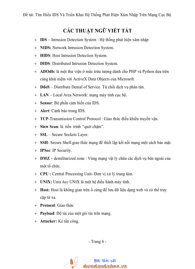 image for page Tìm Hiểu IDS Và Triển Khai Hệ Thống Phát Hiện Xâm Nhập Trên Mạng Cục Bộ