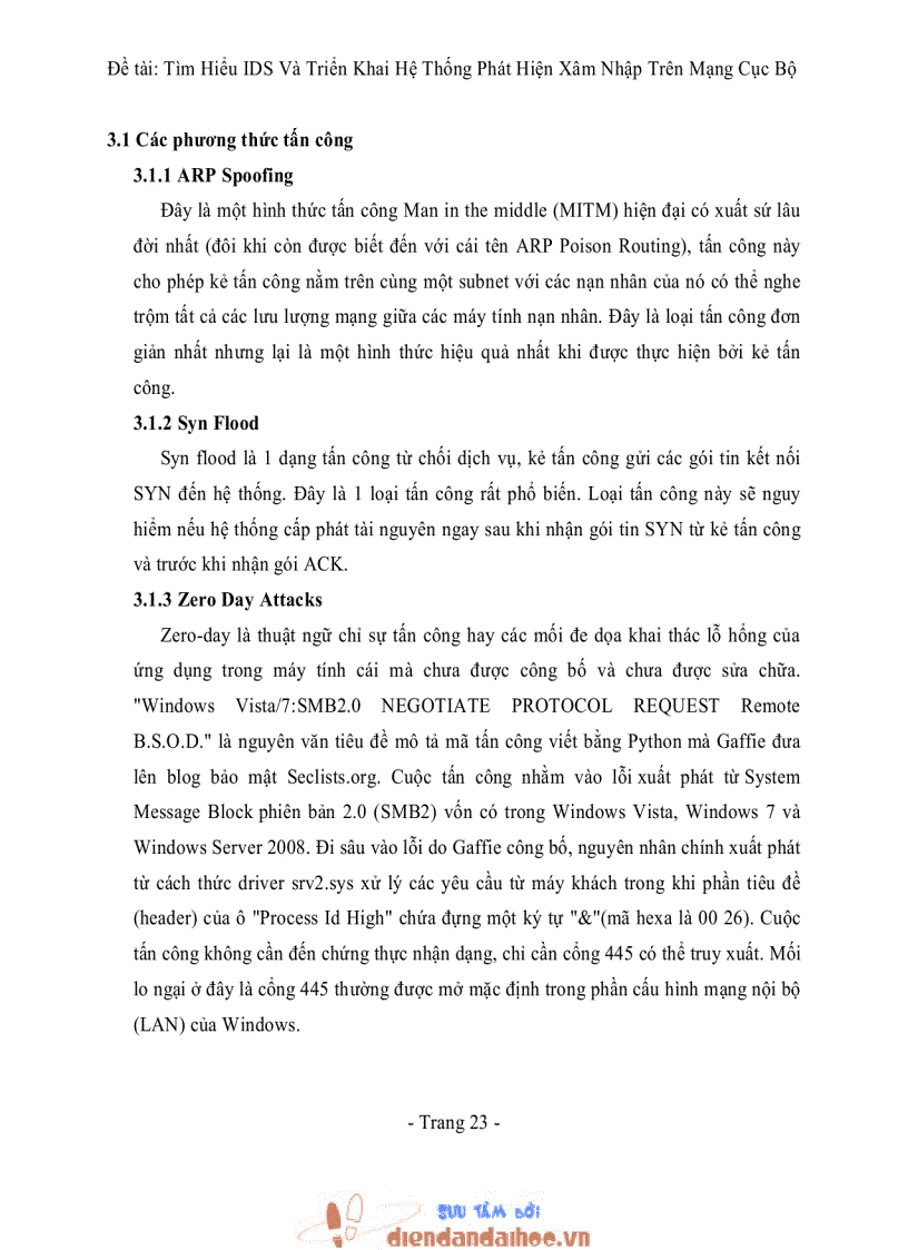 image for page Tìm Hiểu IDS Và Triển Khai Hệ Thống Phát Hiện Xâm Nhập Trên Mạng Cục Bộ