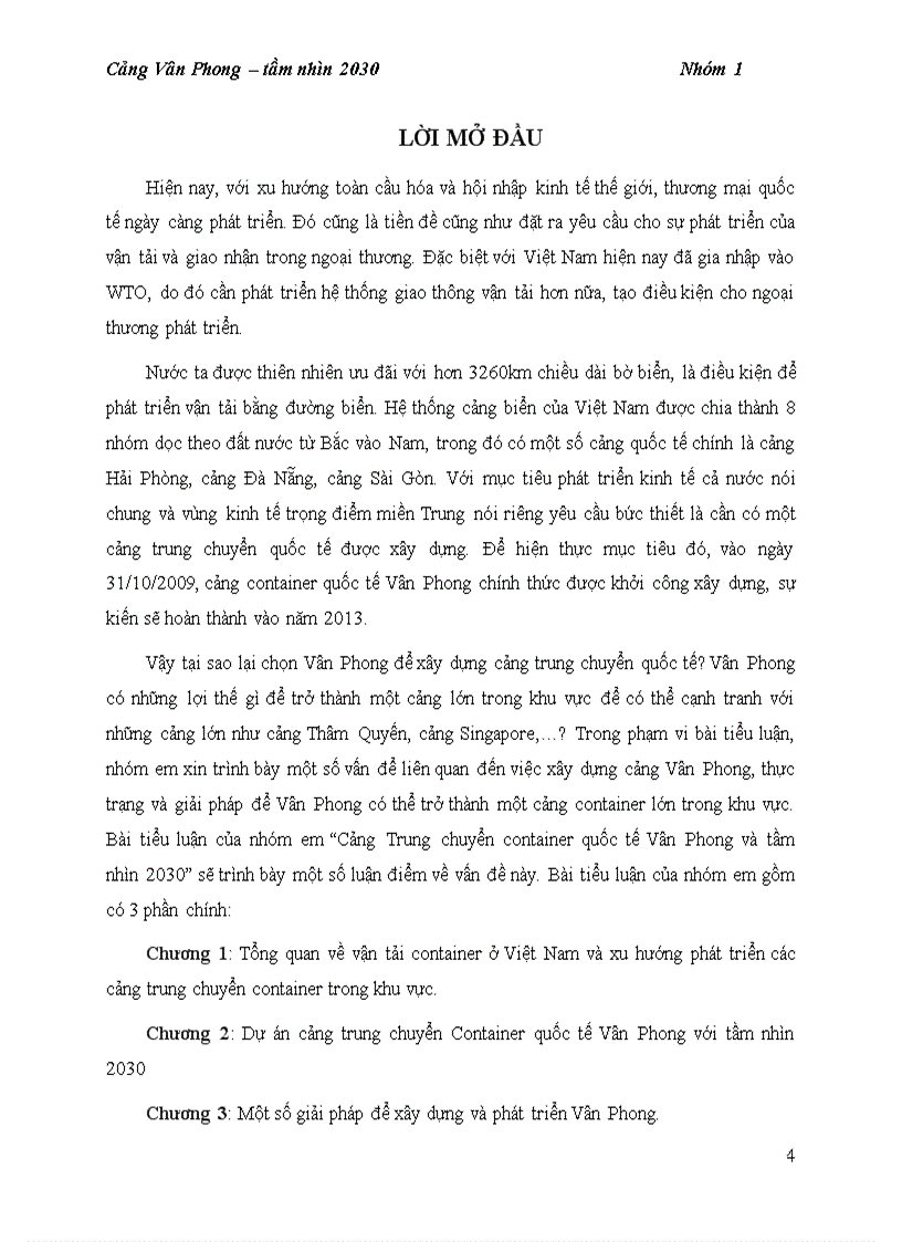 image for page Cảng Trung chuyển container quốc tế Vân Phong và tầm nhìn 2030