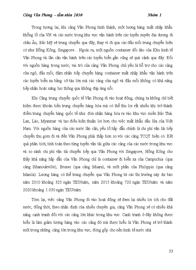 image for page Cảng Trung chuyển container quốc tế Vân Phong và tầm nhìn 2030