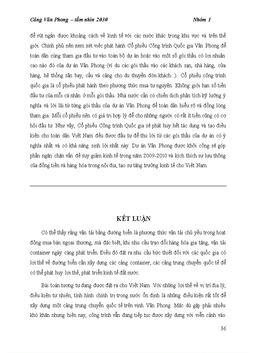 image for page Cảng Trung chuyển container quốc tế Vân Phong và tầm nhìn 2030