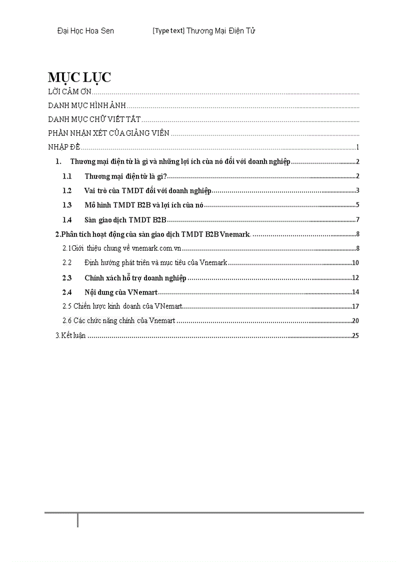 image for page Phân tích hoạt động của sàn giao dịch TMDT B2B Vnemark