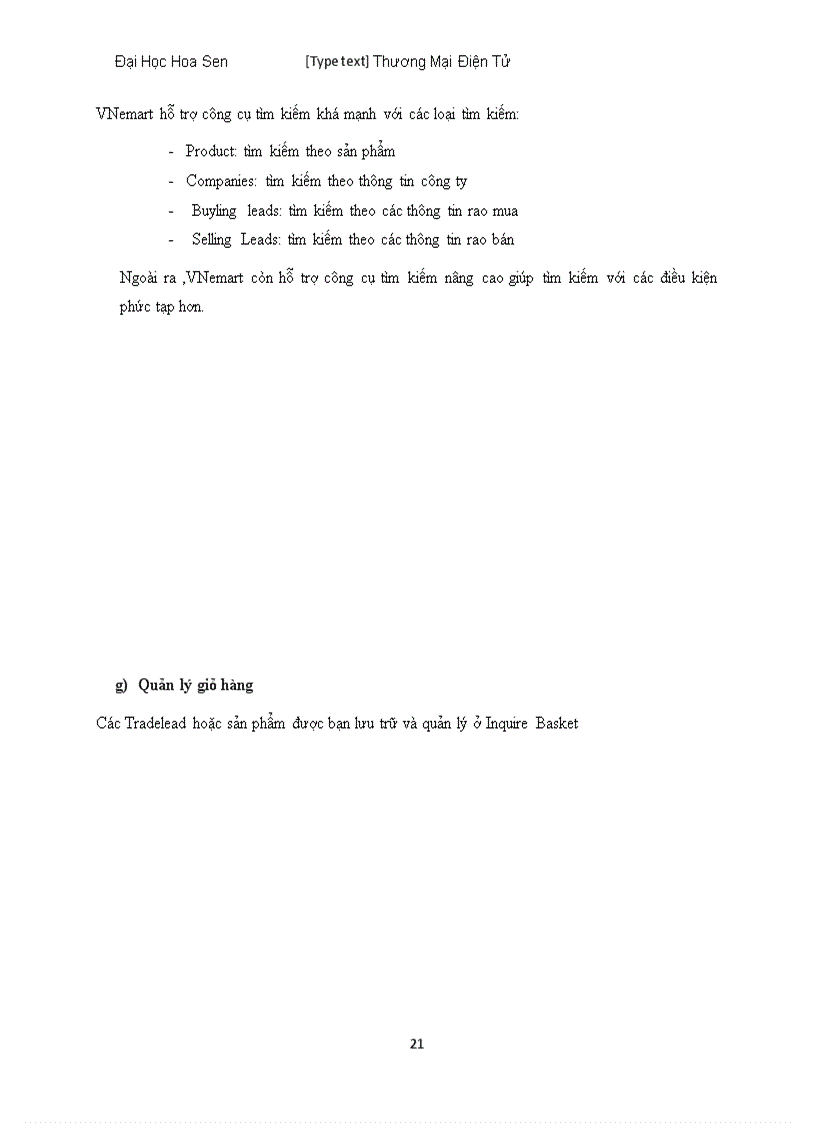 image for page Phân tích hoạt động của sàn giao dịch TMDT B2B Vnemark