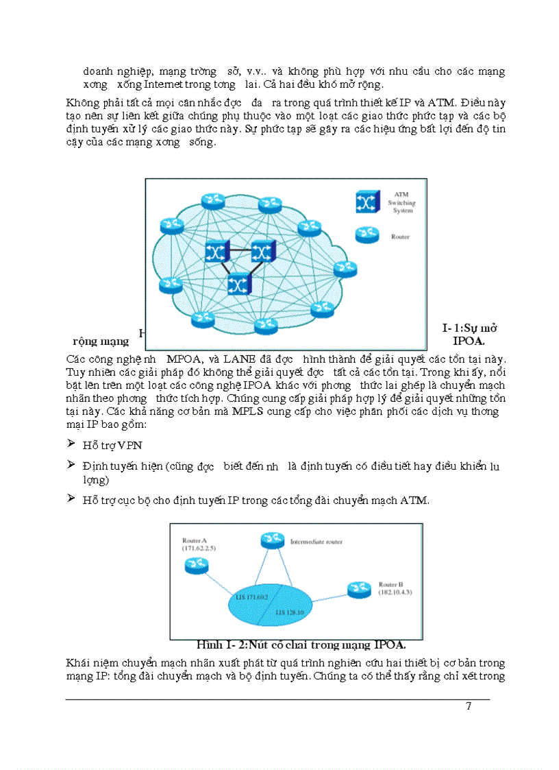 image for page Ứng dụng của MPLS trong mạng VPN và Khả năng ứng dụng MPLS trong mạng Viễn thông của Tổng công ty BCVT Việt nam
