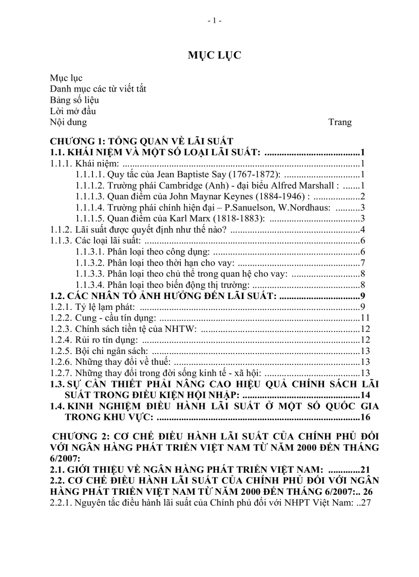 image for page Giải pháp nâng cao hiệu quả điều hành lãi suất của Chính phủ đối với Ngân hàng Phát triển Việt Nam trong điều kiện hội nhập