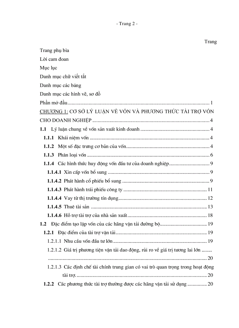 image for page Giải pháp tạo lập nguồn vốn để đầu tư phát triển đội xe vận chuyển hành khách liên tỉnh Mai Linh Express của công ty cổ phần Mai Linh giai đoạn 2006 2010