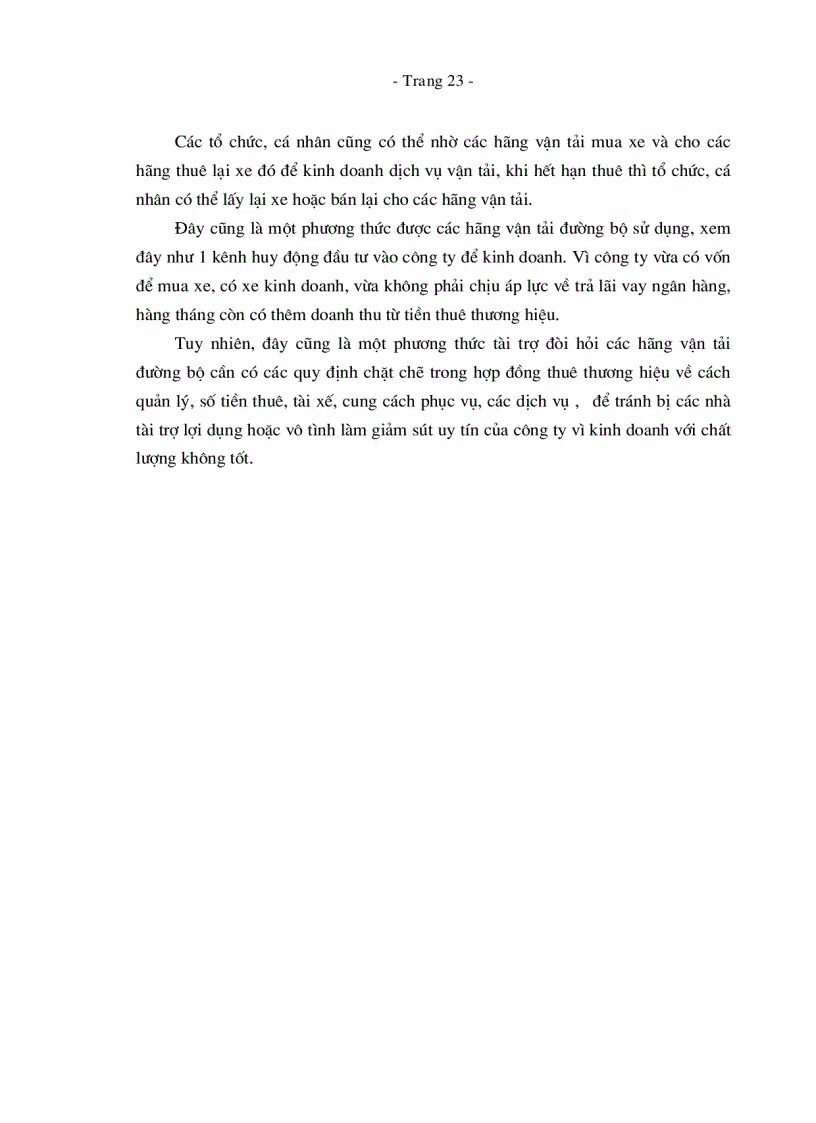 image for page Giải pháp tạo lập nguồn vốn để đầu tư phát triển đội xe vận chuyển hành khách liên tỉnh Mai Linh Express của công ty cổ phần Mai Linh giai đoạn 2006 2010