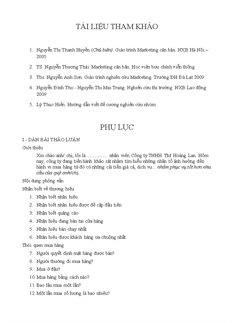 image for page Nghiên cứu các nhân tố ảnh hưởng đến quyết định mua sản phẩm Henaff của công ty TNHH thương mại Hoàng Lan tại TP HCM