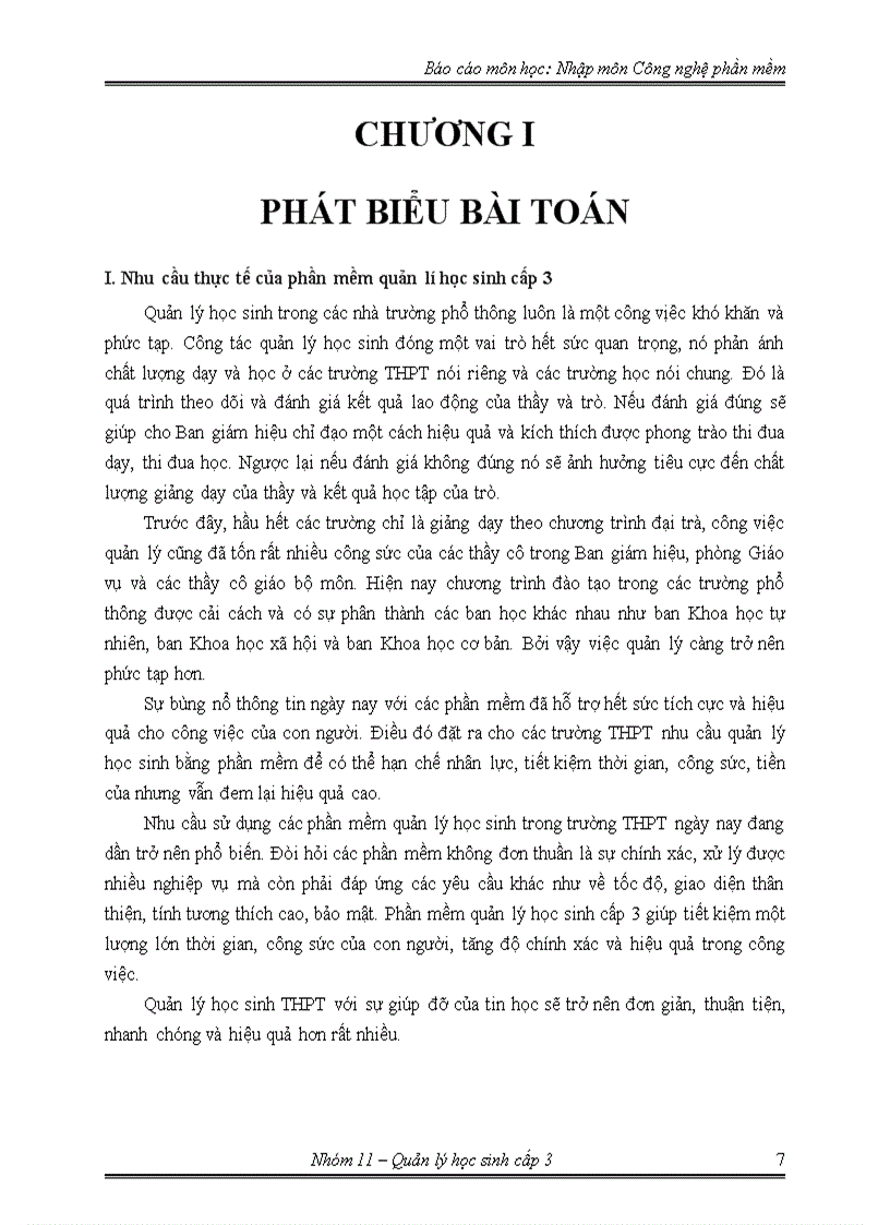 image for page Báo cáo phân tích và thiết kế hệ thống phần mềm quản lý học sinh cấp 3