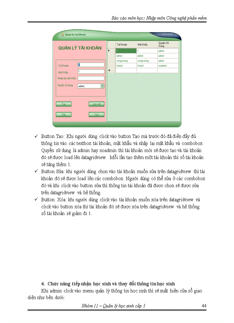 image for page Báo cáo phân tích và thiết kế hệ thống phần mềm quản lý học sinh cấp 3
