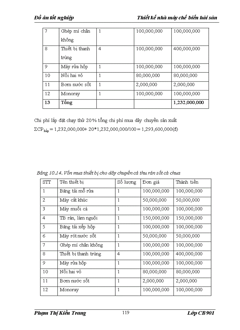 image for page Thiết kế và xây dựng nhà máy chế biến hải sản gồm hai dây chuyền sản xuất