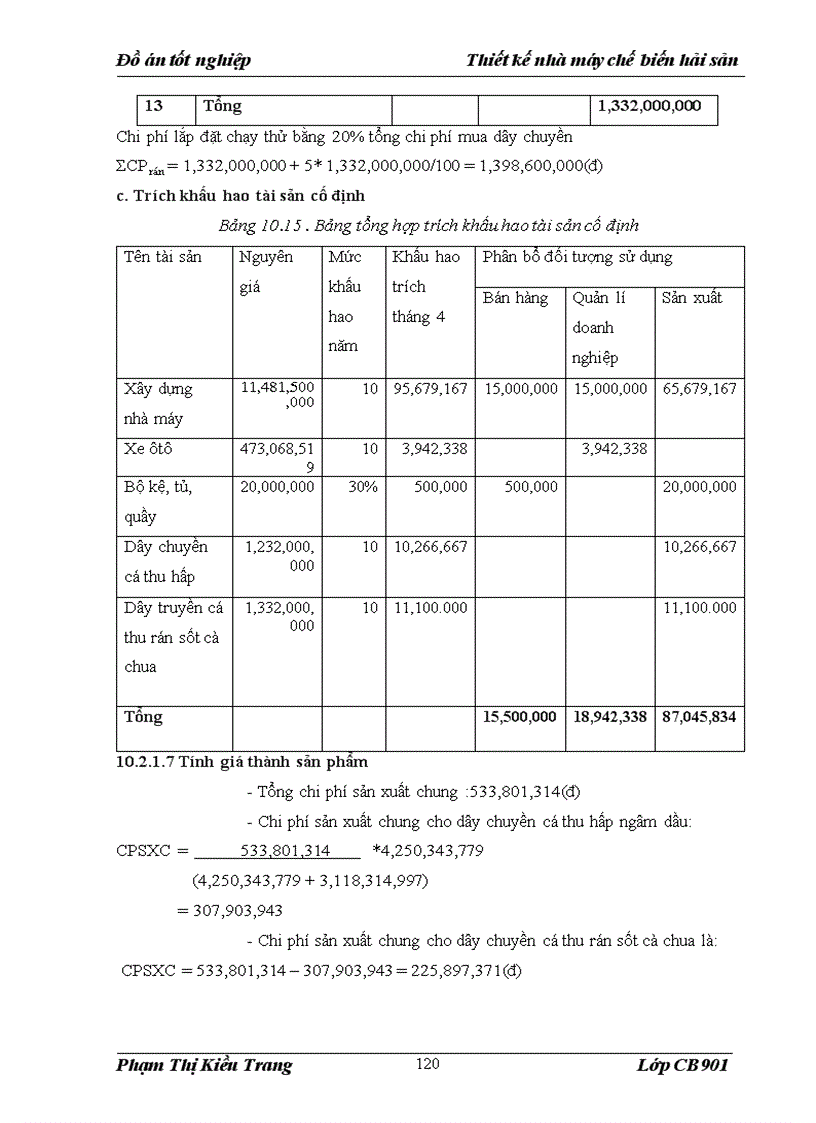 image for page Thiết kế và xây dựng nhà máy chế biến hải sản gồm hai dây chuyền sản xuất
