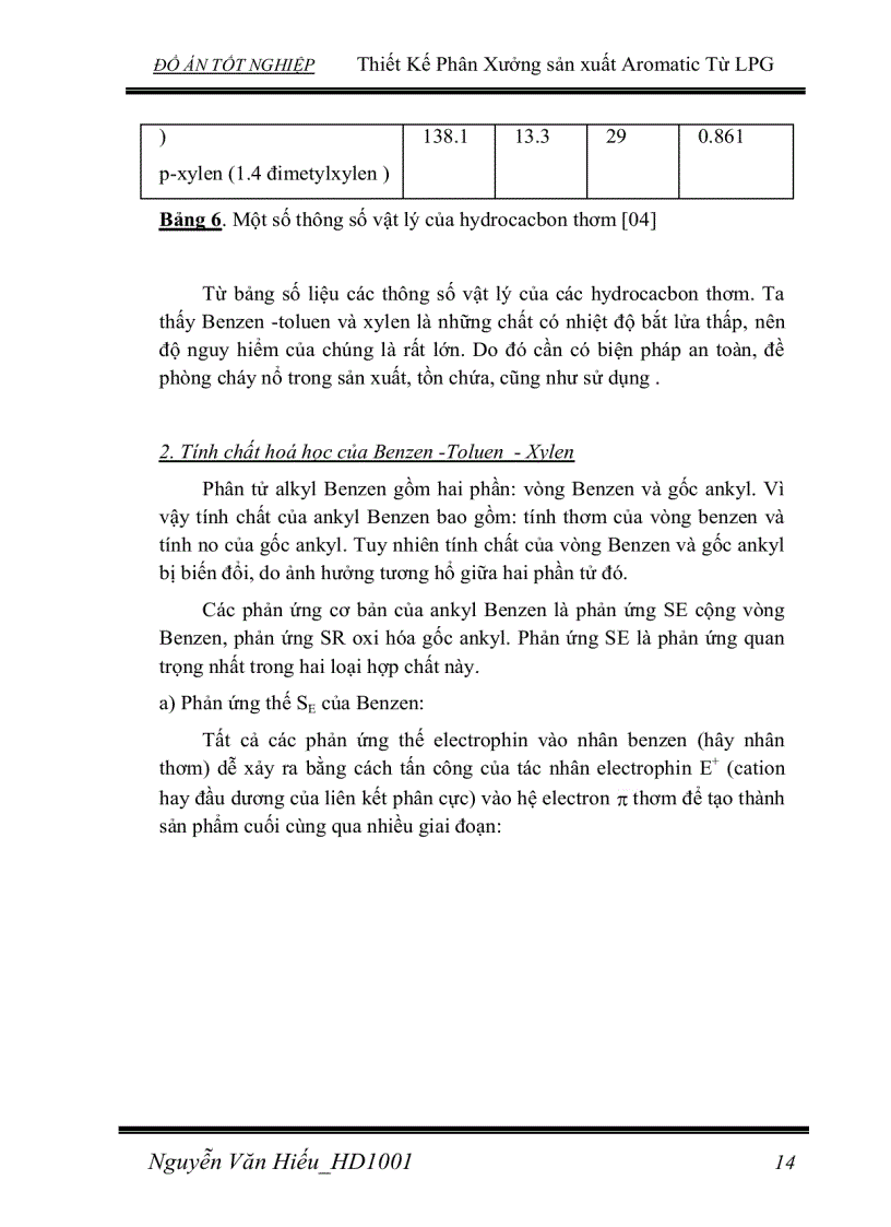 image for page Thiết Kế Phân Xưởng sản xuất Aromatic Từ LPG