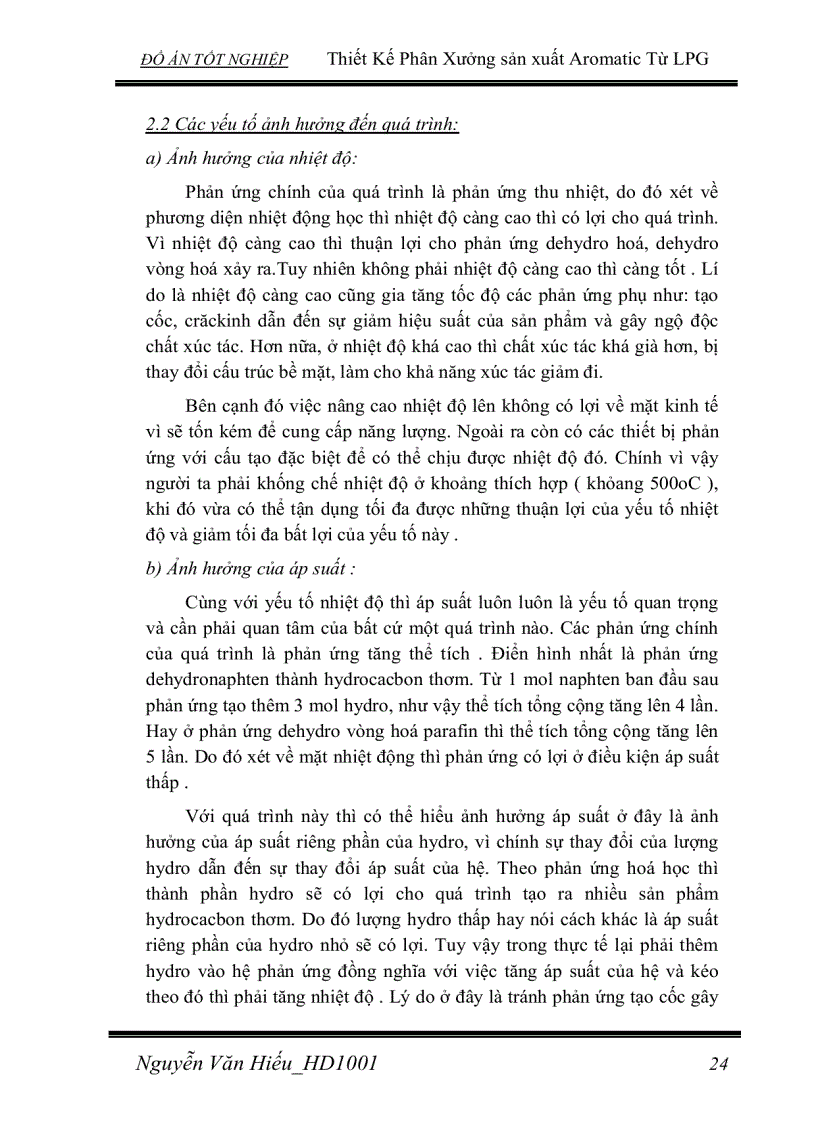 image for page Thiết Kế Phân Xưởng sản xuất Aromatic Từ LPG