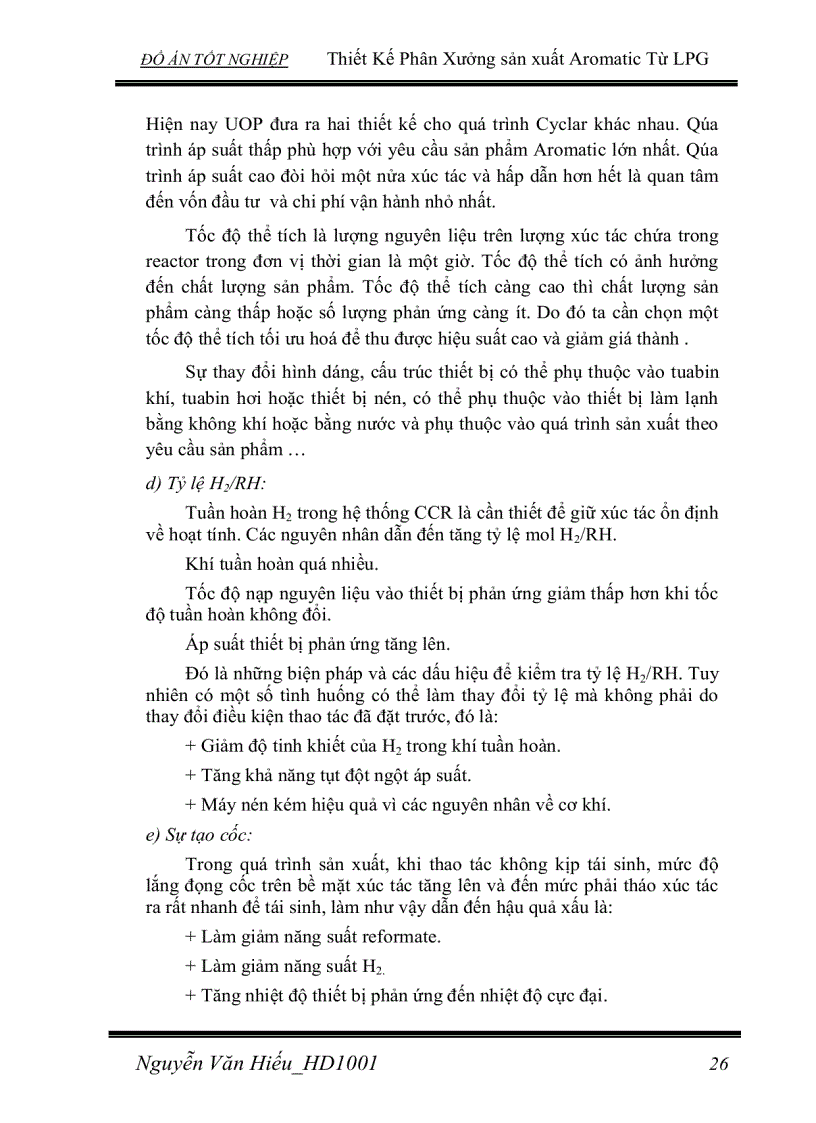 image for page Thiết Kế Phân Xưởng sản xuất Aromatic Từ LPG