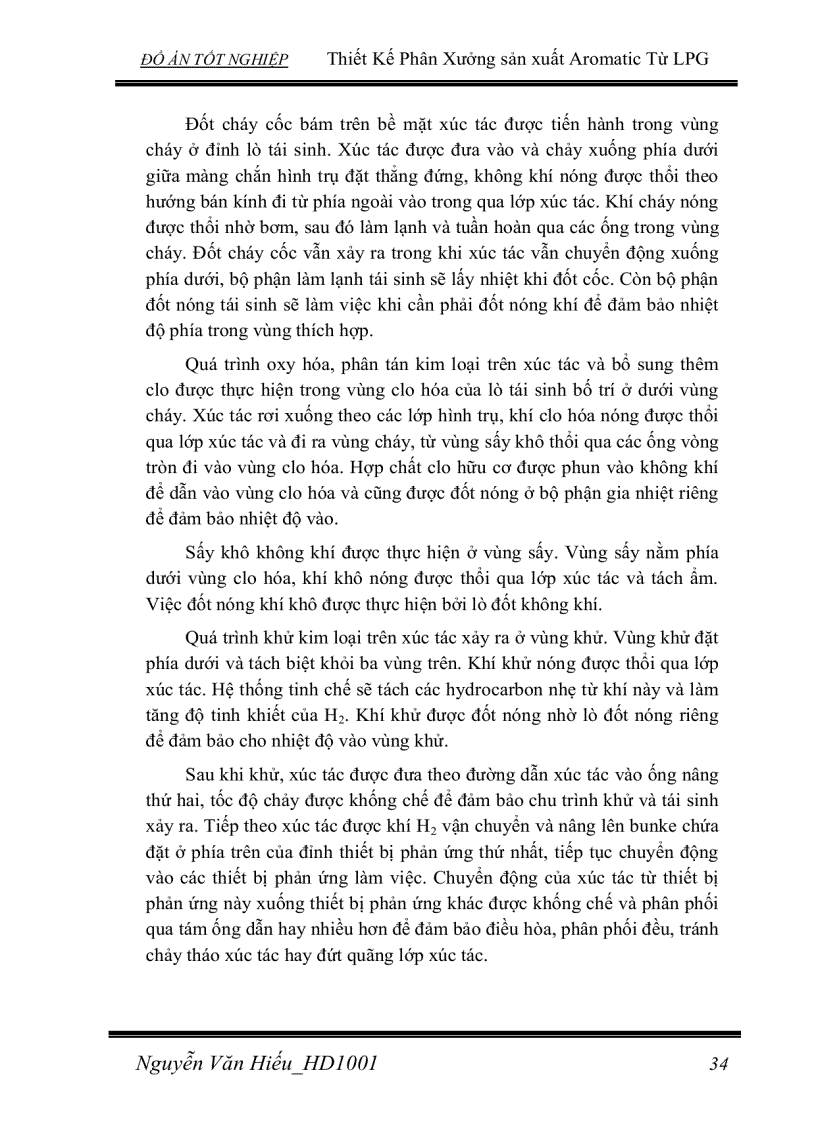 image for page Thiết Kế Phân Xưởng sản xuất Aromatic Từ LPG
