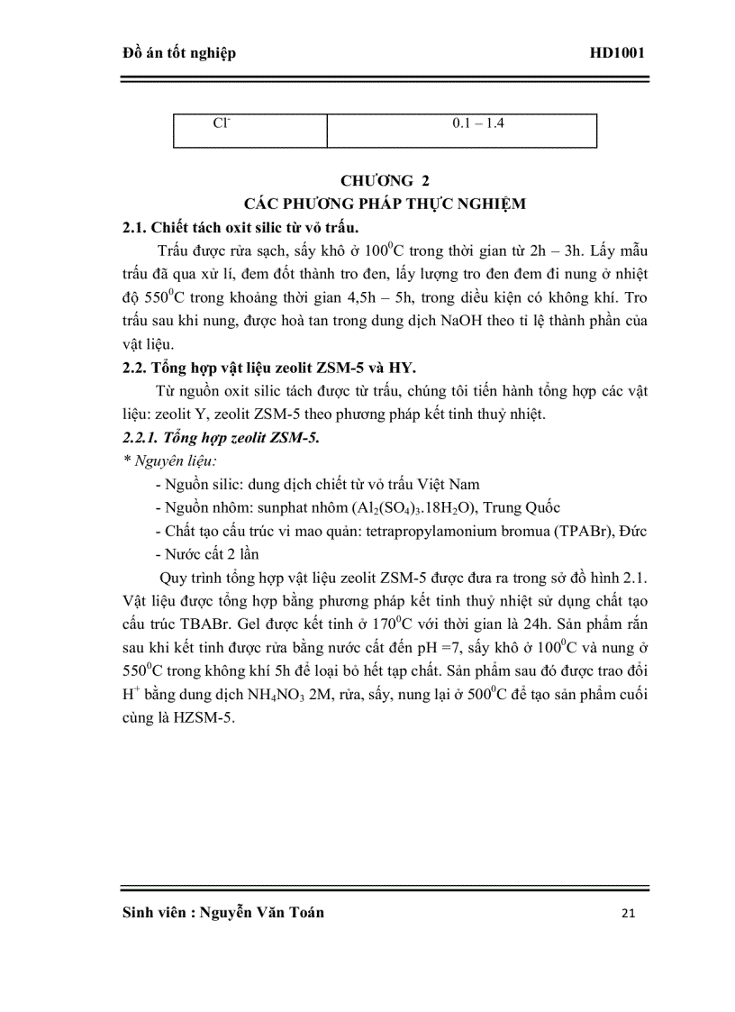 image for page Nghiên cứu quá trình cracking xúc tác dầu thực vật thải trên xúc tác zeolit tạo nhiên liệu sinh học
