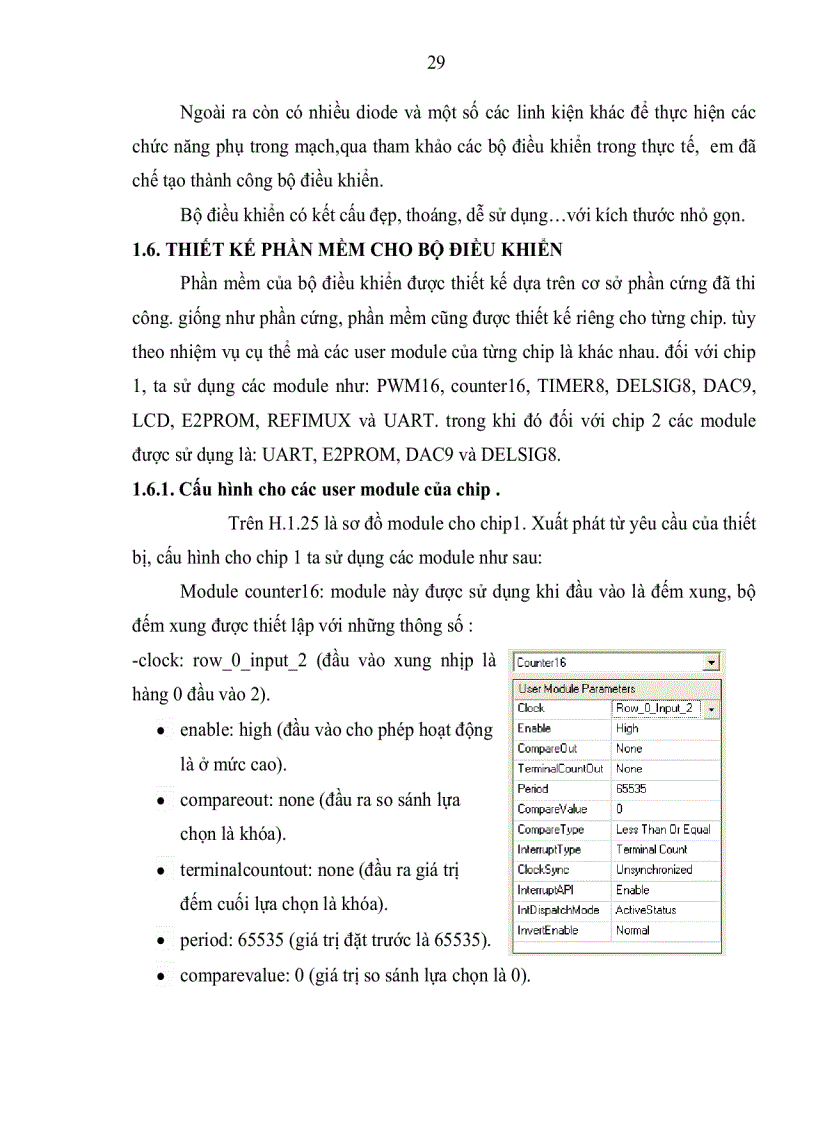 image for page Nghiên cứu thiết kế và xây dựng hệ thống truyền đông điện động cơ một chiều điều chỉnh tốc độ dùng bộ điều khiển vạn năng sử dụng vi điều khiển PSOC