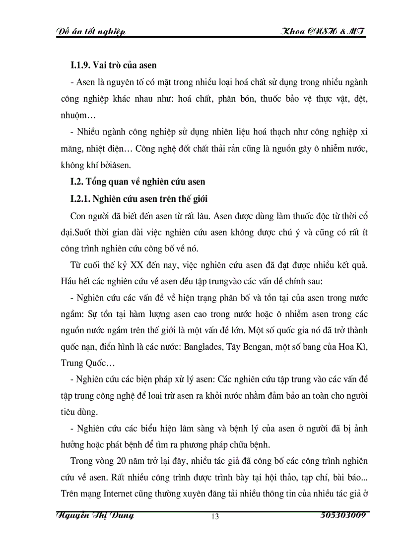 image for page Nghiên cứu khả năng cộng kết của asen với sắt hydroxit để xử lý nước ô nhiễm asen