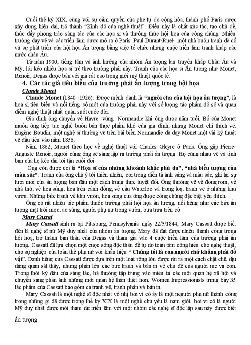 image for page Trường phái ấn tượng Mĩ học nhóm