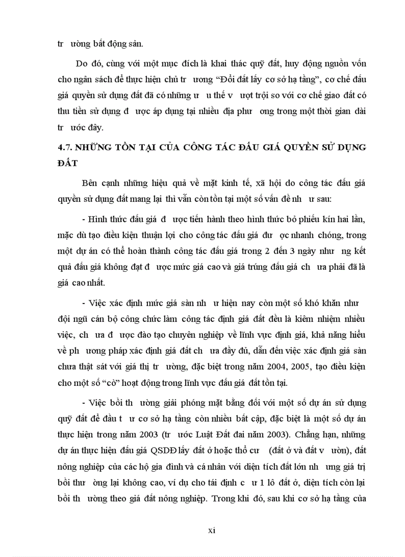 image for page Đánh giá công tác đấu giá quyền sử dụng đất trên địa bàn Thành phố Vinh tỉnh Nghệ An