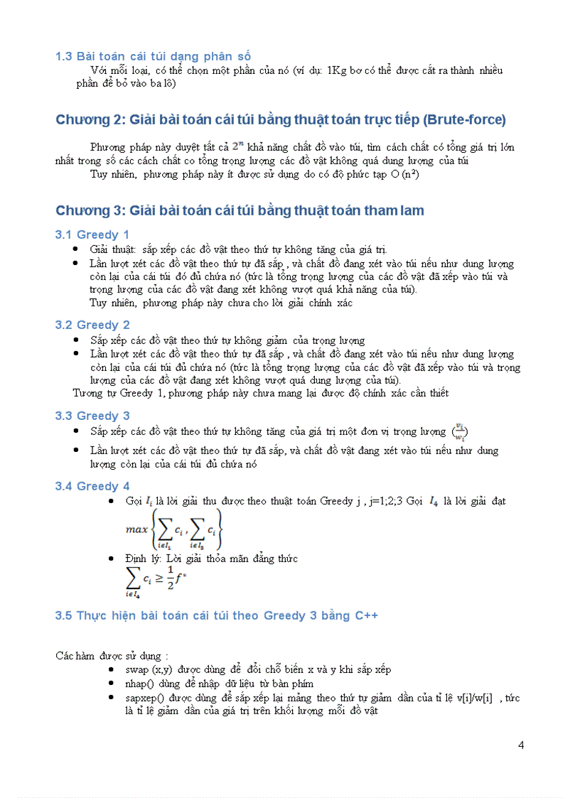 image for page Bài toán cái túi