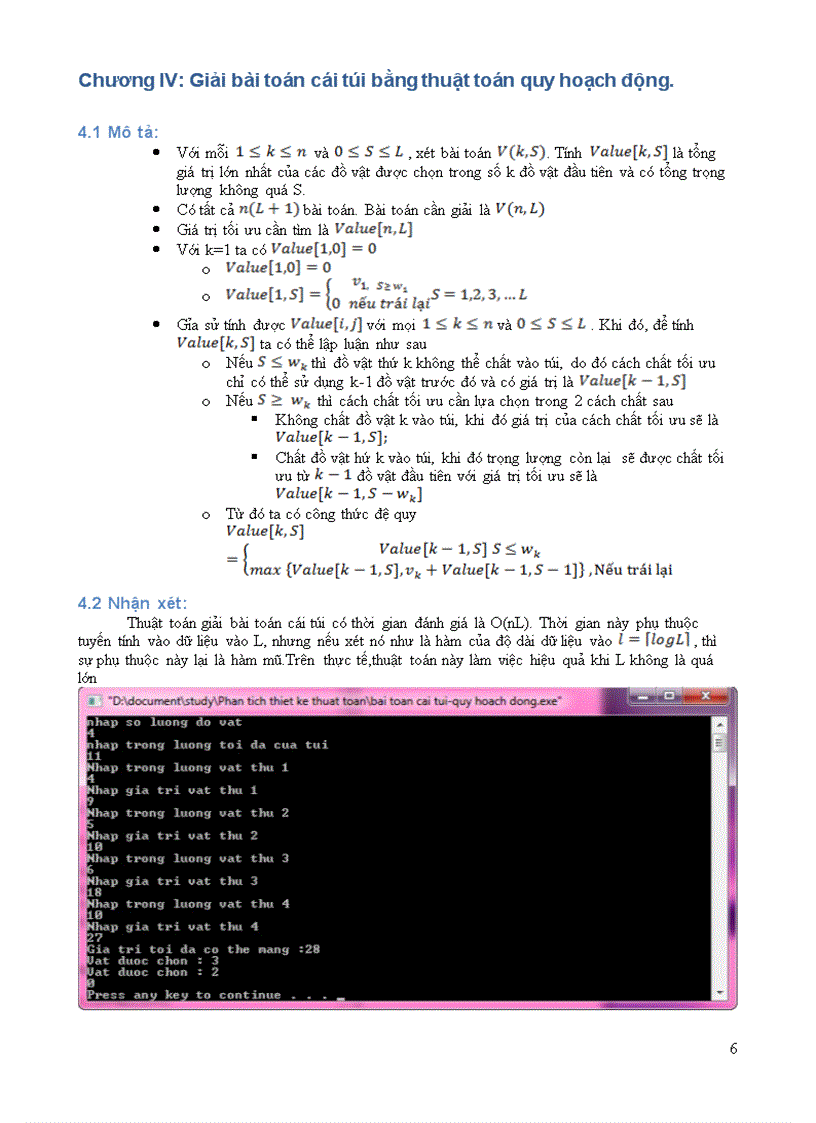 image for page Bài toán cái túi