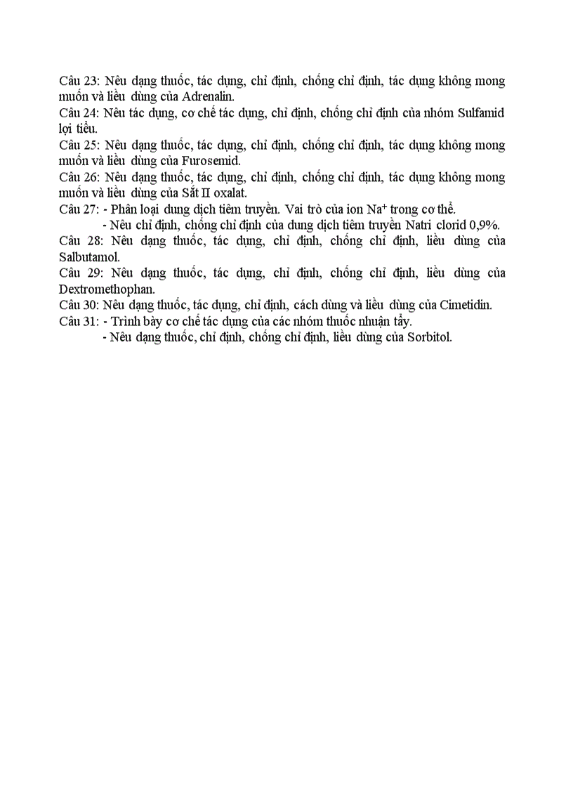 image for page Ngân hàng đề thi môn hóa dược dược lý